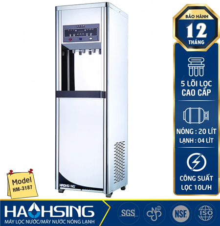 Máy lọc nước nóng lạnh Haohsing HM-3187