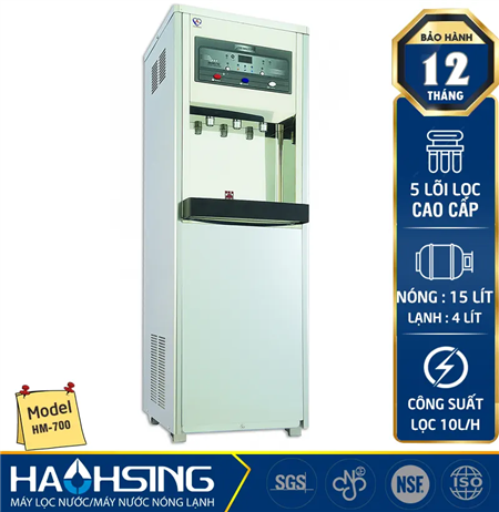 Máy lọc nước nóng lạnh thông minh Haohsing HM-700