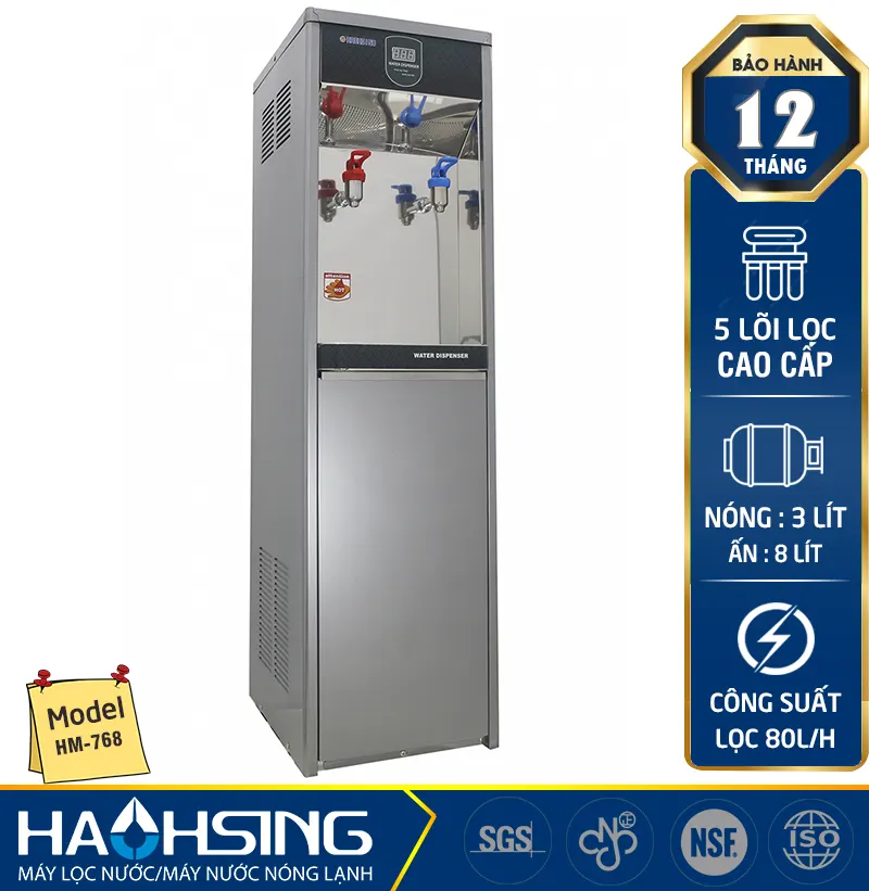 Máy lọc nước nóng ấm Haohsing HM-768