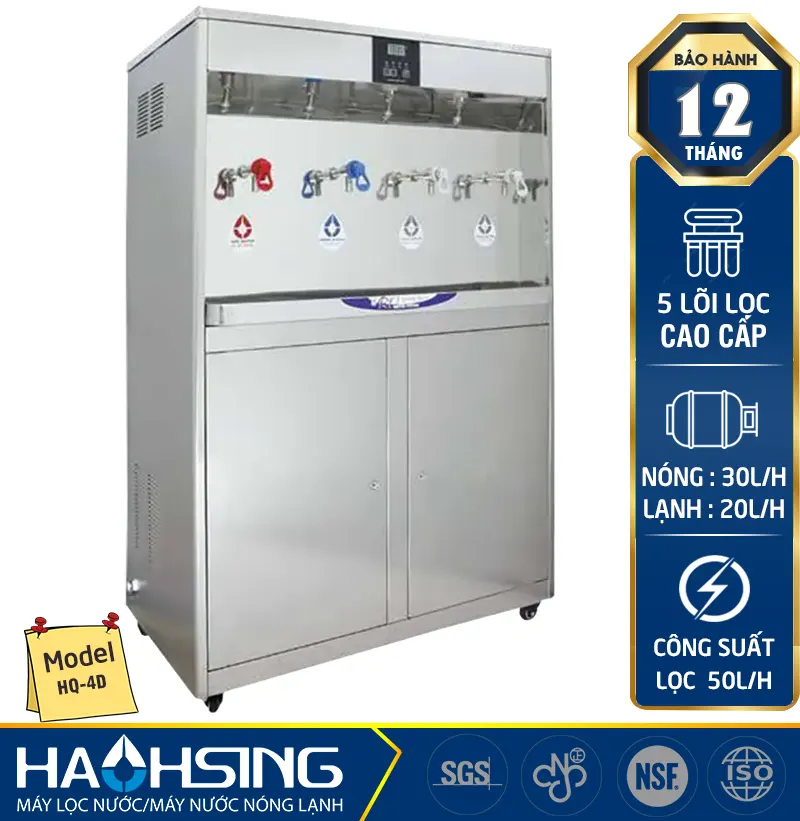 Máy lọc nước nóng lạnh Haohsing HQ-4D